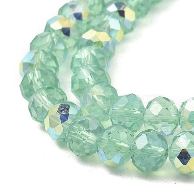 Cuisson des brins de perles de verre transparentes peintes(DGLA-A034-J8mm-B)-4