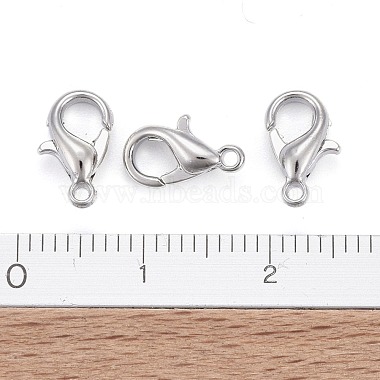 Zinc Alloy Lobster Claw Clasps(X-E103)-5