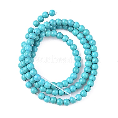 Synthetic Turquoise Beads Strands(TURQ-G106-4mm-02E)-6