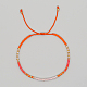 Glass Seed Braided Beaded Bracelets(XC9959-03)-1