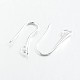 Brass Earring Hooks for Earring Designs(KK-M142-02S-RS)-1