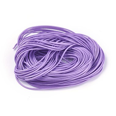 1mm Lilac Waxed Polyester Cord Thread & Cord