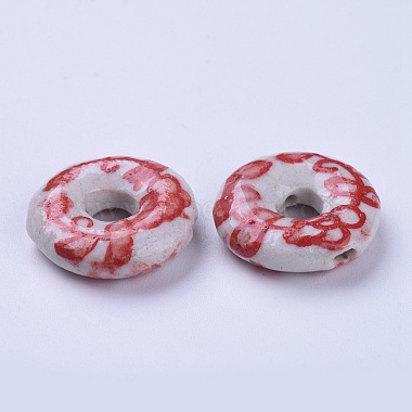 Handmade Porcelain Beads Strands(PORC-L033-026)-5
