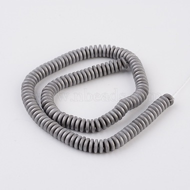 Electroplate Non-magnetic Synthetic Hematite Beads Strands(G-L436-04A)-2