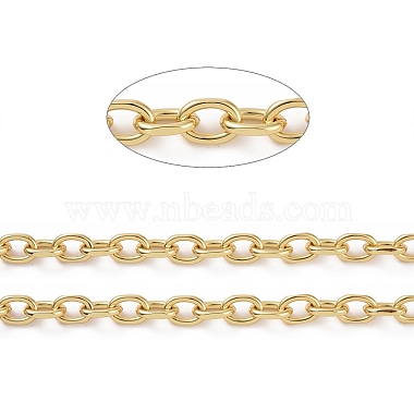 Brass Cable Chains(CHC-G005-23G)-3