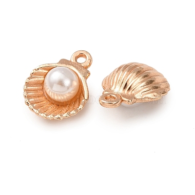 Alloy & ABS Imitation Pearl Pendants(FIND-K030-11B-G)-2