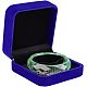 Square Velvet Bracelet Box. Bracelet Gift Storage Case(CON-WH0088-33C)-1