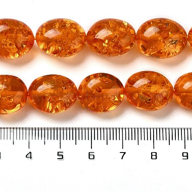 Resin Imitation Amber Beads Strands(RESI-Z017-03)-4