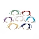 Conjuntos de pulseras con cuentas de perlas cultivadas de agua dulce y chips de piedras preciosas naturales(AJEW-JB01147)-1