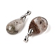 pendentifs quartz lodolite naturel(G-K377-02P)-2