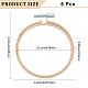 Bamboo Embroidery Hoops(AJEW-WH20020-316B)-2