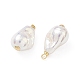 Brass & Glass Pendants(KK-D289-40A-G)-2