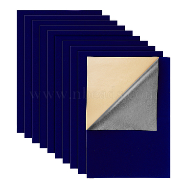 Dark Slate Blue Cloth Self-adhesive Fabric