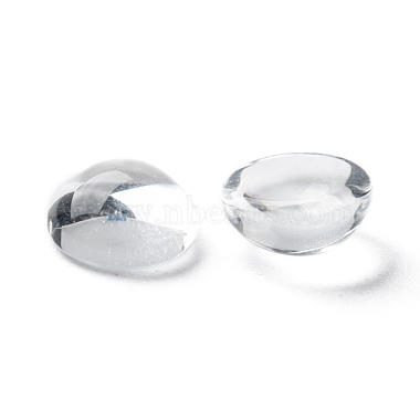 Transparent Half Round Glass Cabochons(GGLA-R027-8mm)-3