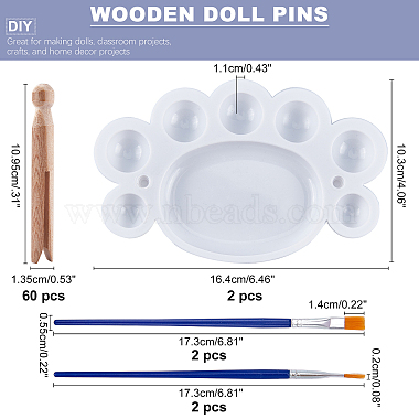 Wooden Craft Clips(DIY-NB0004-27)-2
