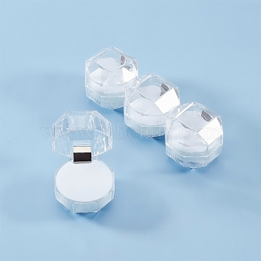Transparent Plastic Ring Boxes(OBOX-CA0001-001B)-4