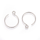 304 Stainless Steel Earring Hooks(X-STAS-L216-02A-P)-1