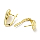 Brass Hoop Earrings(EJEW-L211-011A-G)-2