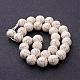 Synthetic Magnesite Beads Strands(G-E018-12mm)-3