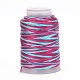 5 Rolls 12-Ply Segment Dyed Polyester Cords(WCOR-P001-01B-06)-1