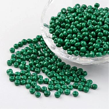 4mm Teal Glass Beads