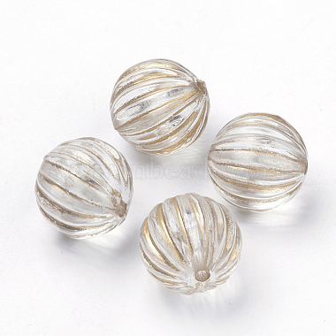 14mm Clear Round Acrylic Beads