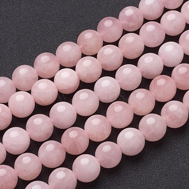 Chapelets de perles en quartz rose naturel(X-GSR14mmC034)-2