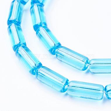 Transparent Glass Beads Strands(GLAA-GST-M)-2