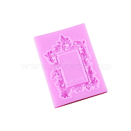DIY Silicone Photo Frame Display Molds, Resin Casting Molds, for UV Resin, Epoxy Resin Craft Making, Rectangle, 79x58x6mm(SIMO-PW0015-38C)