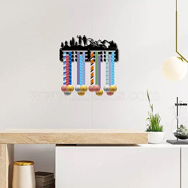 Fashion Iron Medal Hanger Holder Display Wall Rack(ODIS-WH0037-122)-6