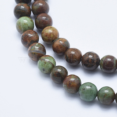 Natural Quartzose Jade Beads Strands(G-E444-32-6mm)-3