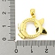 Brass Micro Pave Clear Cubic Zirconia Pendants(KK-P263-03C-G)-3