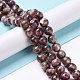 Natural Lepidolite/Purple Mica Stone Beads Strands(G-G925-02A)-2