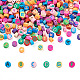 300Pcs Handmade Polymer Clay Colours Beads(CLAY-CW0001-02B)-2