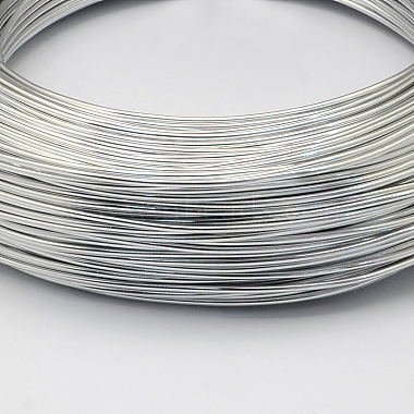65.6 Feet Silver Aluminum Craft Wire Soft and Flexible Metal