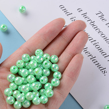 Perles acryliques opaques(MACR-S370-D8mm-A05)-5