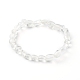 Natural Quartz Crystal Beaded Stretch Bracelets for Kids(BJEW-JB06250-09)-1