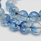 Dyed Round Natural Crackle Quartz Beads Strands(G-K084-8mm-03A)-1