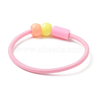 Colorful Nylon Elastic Hair Ties for Girls Kids(MRMJ-P017-01B)-3