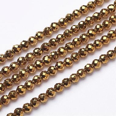 Non-Magnetic Synthetic Hematite Beads Strands(G-G092-4mm-1)-2
