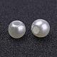 Creamy White Chunky Imitation Loose Acrylic Round Spacer Pearl Beads for Kids Jewelry(X-PACR-4D-12)-2