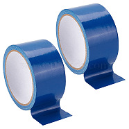 Polyethylene & Gauze Adhesive Tapes for Fixing Carpet, Bookbinding Repair Cloth Tape, Flat, Royal Blue, 48mm, 10m/roll, 2 rolls/set(DIY-GF0006-74C)