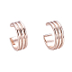 Brass Cuff Earrings(EJEW-I249-12RG)-1