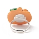 Halloween Theme Resin Adjustable Ring(RJEW-JR00554)-6