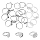 супернаходки 30шт. 3 стиль латунные настройки кольца накладки(KK-FH0006-35)-1
