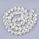 Chapelets de perles en verre galvanoplastique(EGLA-S189-003B-01)-2