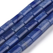 Natural Blue Aventurine Beads Strands, Column, 12x8mm, Hole: 1.2mm, about 33pcs/strand, 15.63''(39.7cm)(G-Q159-A04-01)