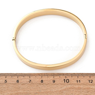 304 Stainless Steel Grooved Bangle Base(SA-CBACA70-02G)-5