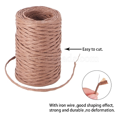 Paper Cords for DIY Jewelry Making(OCOR-WH0032-52)-5