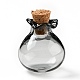 Счастливая сумка в форме стеклянной пробки бутылки орнамент(AJEW-A039-02A)-1